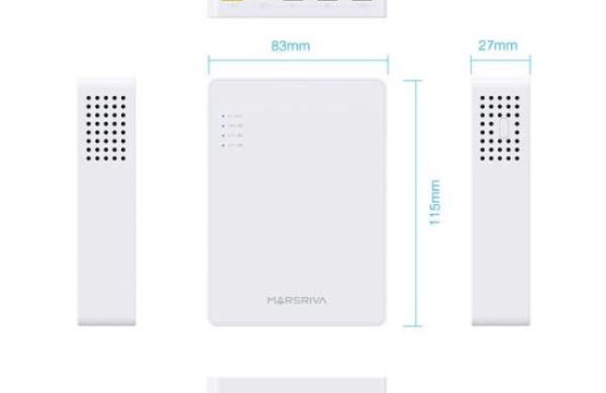 MARSRIVA ET3 8400mAh Smart Mini DC UPS for Router