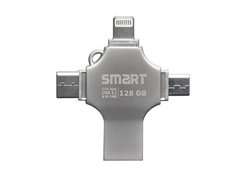 SMART SuperFast SM8 128GB 4-in-1 USB 3.1 Pen Drive