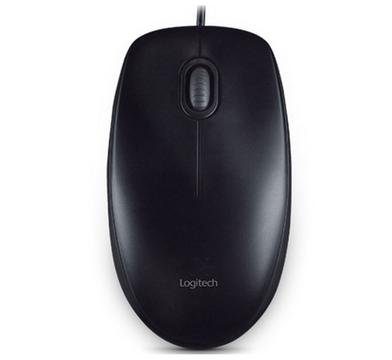 Logitech USB Contoured Shape Mouse - M90