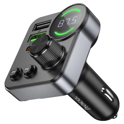 E86 Alegria 48W Dual Port Car Charger | 30W PD + QC3.0 | Bluetooth 5.4 FM Transmitter