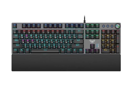 AULA F2058 (Blue Switch) Wired Black Mechanical Gaming Keyboard