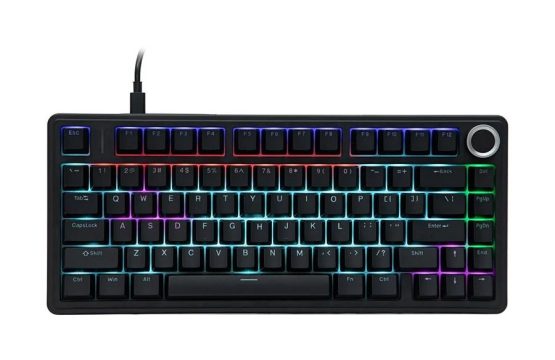 AULA F75 (Blue Switch) Wired Black Mechanical Gaming Keyboard
