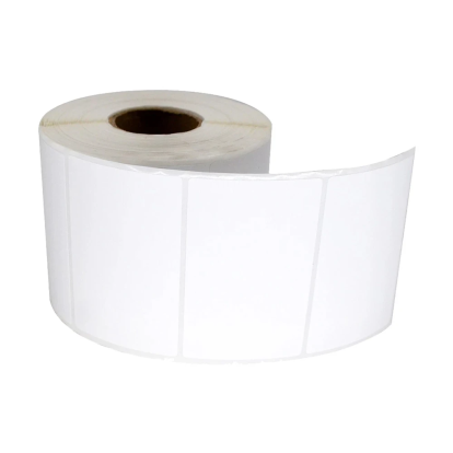 50mm x 38mm (2 - 1.5 inch) Semi Glossy Label Roll (1 Up Single - 1000 PCs) (Requires Ribbon)