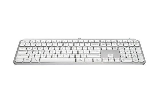 Logitech MX Keys S Wireless Keyboard - White
