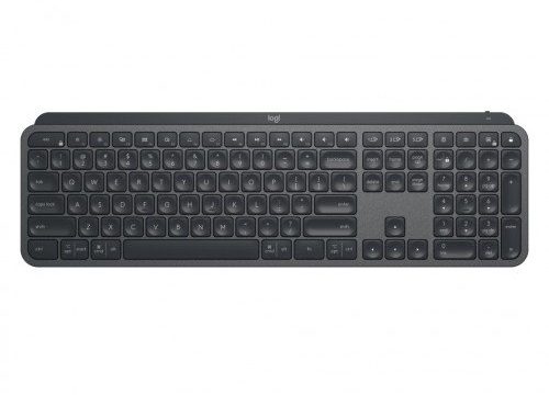 LOGITECH MX KEYS ADVANCED WIRELESS BLUETOOTH ILLUMINATED KEYBOARD (BLACK)