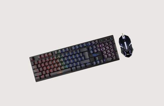 PC Power PGC001D105 Wired Keyboard & Mouse Gaming Combo