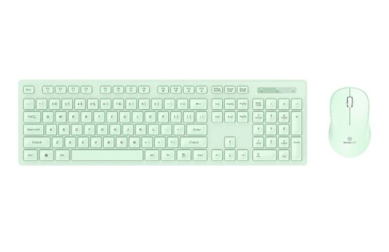 Micropack KM-237W Green Wireless Keyboard & Mouse Combo