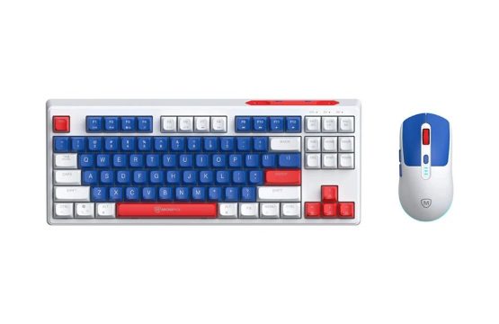Micropack KM-269W Navy Wireless Keyboard & Mouse Combo