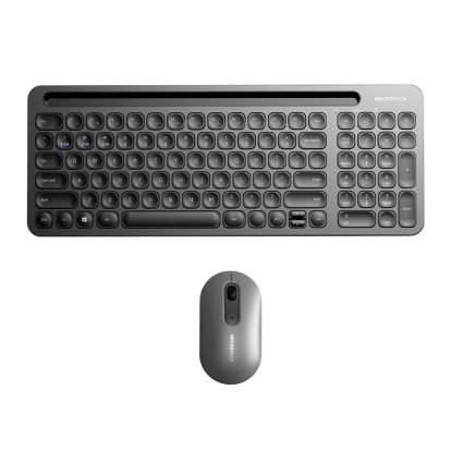 micropack-km-238w-grey-bluetooth-keyboard-mouse-combo