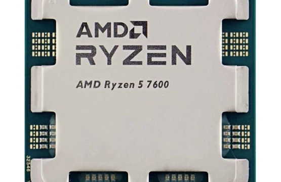 AMD Ryzen 5 7600 3.8GHz-5.1GHz 6 Core 38MB Cache AM5 Socket Processor