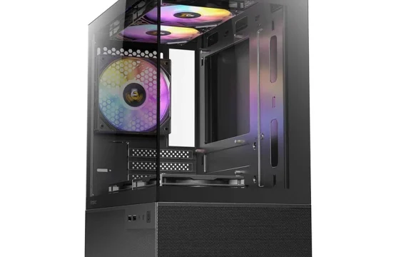 Antec CX200M RGB Elite Mini Tower Black (Tempered Glass Window) Micro-ATX Gaming Desktop Case