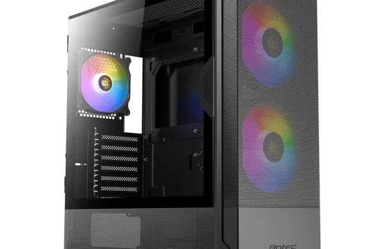 Antec NX416L Mid Tower Black (Tempered Glass Window) ATX Gaming Desktop Case