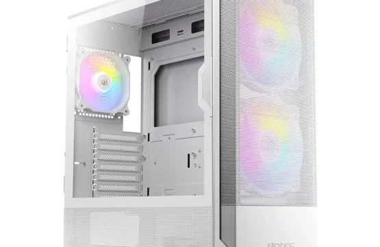 Antec NX416L Mid Tower White (Tempered Glass Window) ATX Gaming Desktop Case