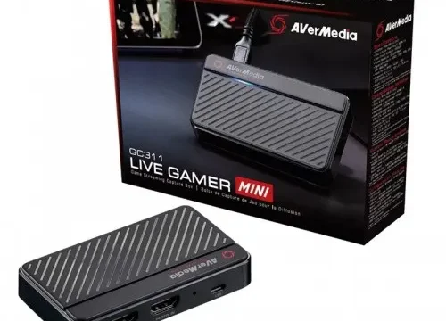 Avermedia GC311 Micro USB Full HD Live Gamer Mini Game Capture Card (Black)