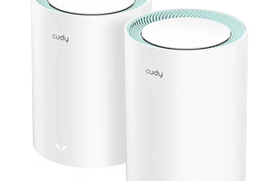Cudy M1300 AC1200 Mbps Gigabit Dual-Band Mesh Wi-Fi 5 System (2-Pack)