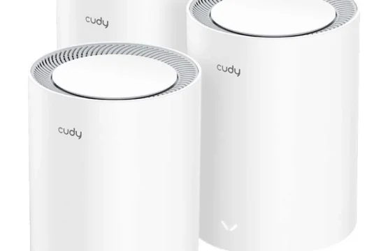 Cudy M1800 AX1800 Mbps Gigabit Dual-Band Mesh Wi-Fi 6 System Network Router (3-Pack)