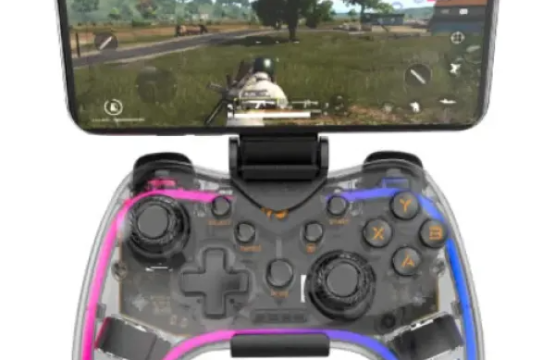 Havit G180BT Transparent RGB Bluetooth Vibration Gamepad