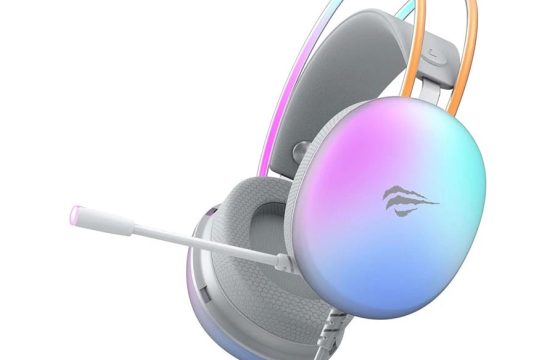 Havit Gamenote H2037d RGB Wired White Gaming Headphone