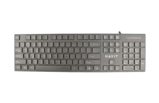 Havit KB250 Black USB Wired Keyboard with Bangla