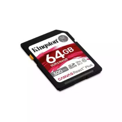 Kingston Canvas React Plus 128GB UHS-II SD Memory Card