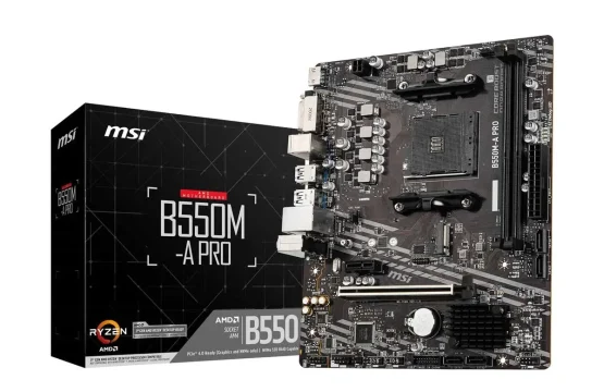 MSI B550M-A PRO DDR4 AMD AM4 Socket Motherboard