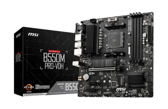 MSI B550M PRO-VDH AMD Motherboard