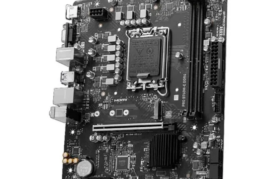 MSI PRO B760M-E DDR4 Intel LGA1700 Socket Motherboard