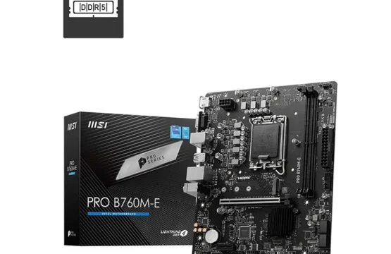 MSI PRO B760M-E DDR5 Intel Motherboard