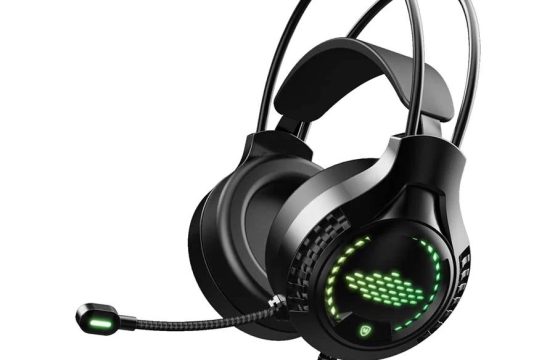 Micropack GH-02 CUPID Rainbow LED Black Gaming Headphone