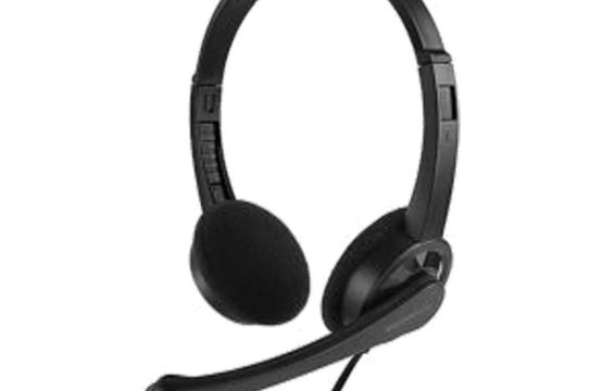 Micropack MHP-01 Black Wired Headphone