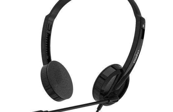 Rapoo H102 Black Wired Stereo Headphone