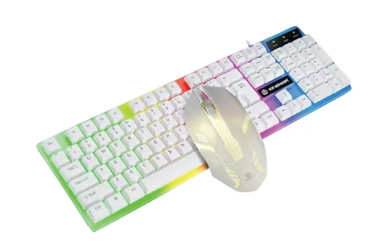 Revenger RKM-24G White Wired Gaming Keyboard & Mouse Combo