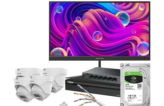 Security / Dahua Small Home / Office Outdoor CC TV Package PK-5