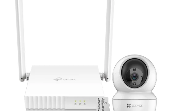 Security  EZVIZ 2MP Personal Security Single Camera Package with Router