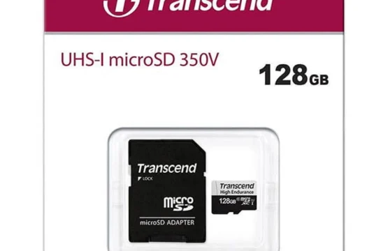 Transcend microSDXC 350V 128GB Micro SDXC Class 10 UHS-I U1 Memory Card