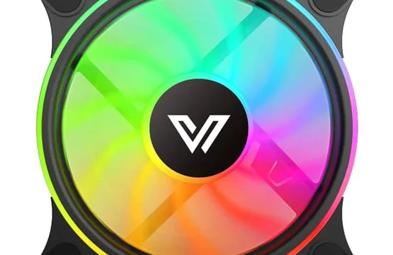 Value Top 1298S 120mm RGB (1xFAN) Black Casing Cooling Fan