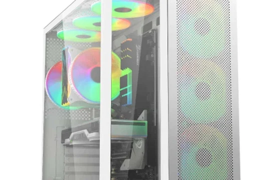 Value Top T5 Full Tower E-ATX White Gaming Desktop Casing