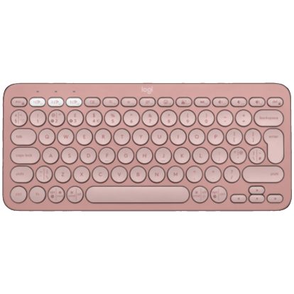 Logitech K380s Pebble Keys 2 Bluetooth Wireless Keyboard Rose