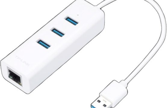 TP-Link UE330 USB 3.0 3-Port HUB and Gigabit Ethernet Adapter 2 IN 1 USB Adapter - UE330