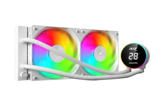 Acer AC240YNW ARGB 240mm AIO White Liquid CPU Cooler