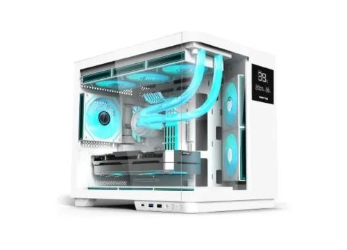 Value-Top ARKVIEW RDF6W Micro ATX White Gaming Casing
