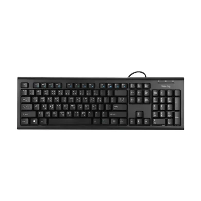 Value Top K2817U Wired Black Multimedia Office Keyboard with Bangla