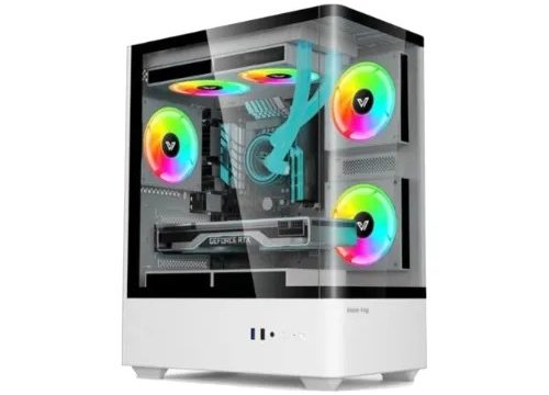 Value-Top NUBIA 20F5W White Micro ATX Gaming Casing